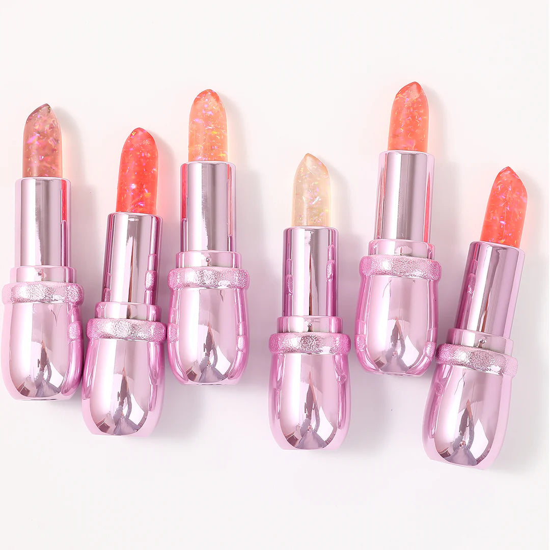 Lip Balm Cristal Mágico, Bálsamo Labial Mágico que Cambia de Color y que Activa con PH.