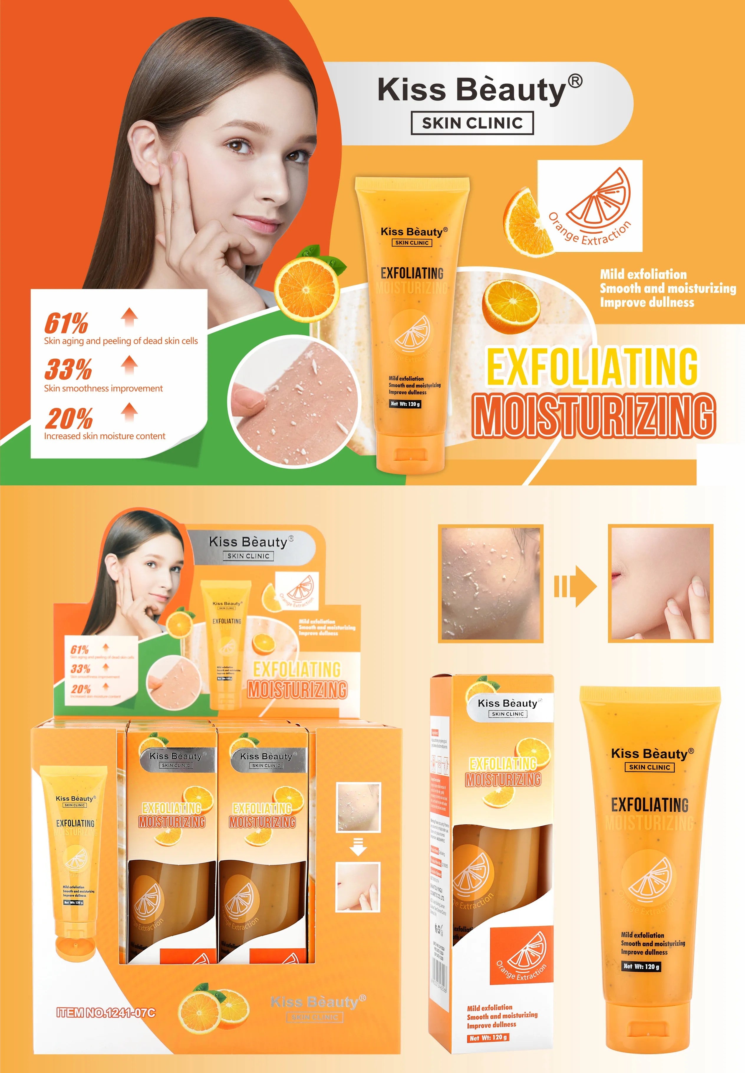 Exfoliante Corporal con Extracto de Vitamina C