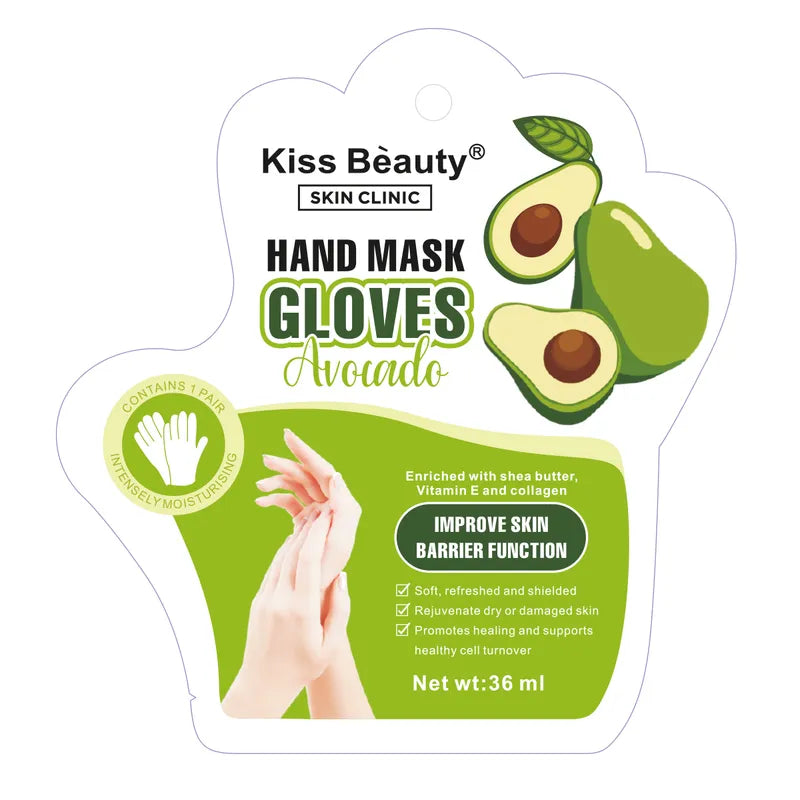 Mascarillas Enriquecidas para Manos con Aguacate