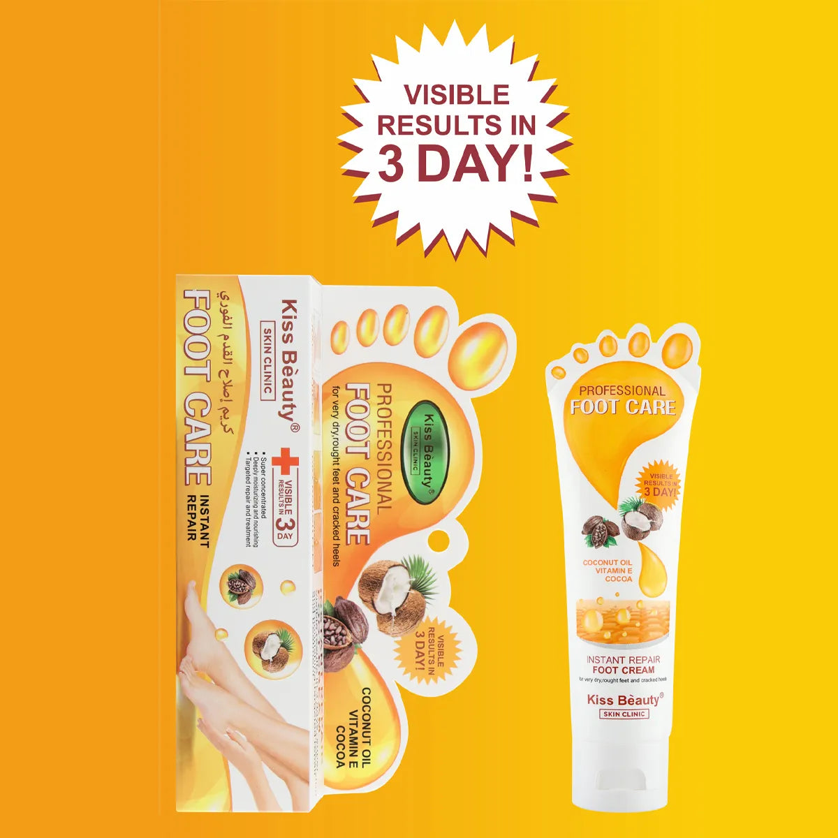 Crema Reparadora Instantánea para Pies