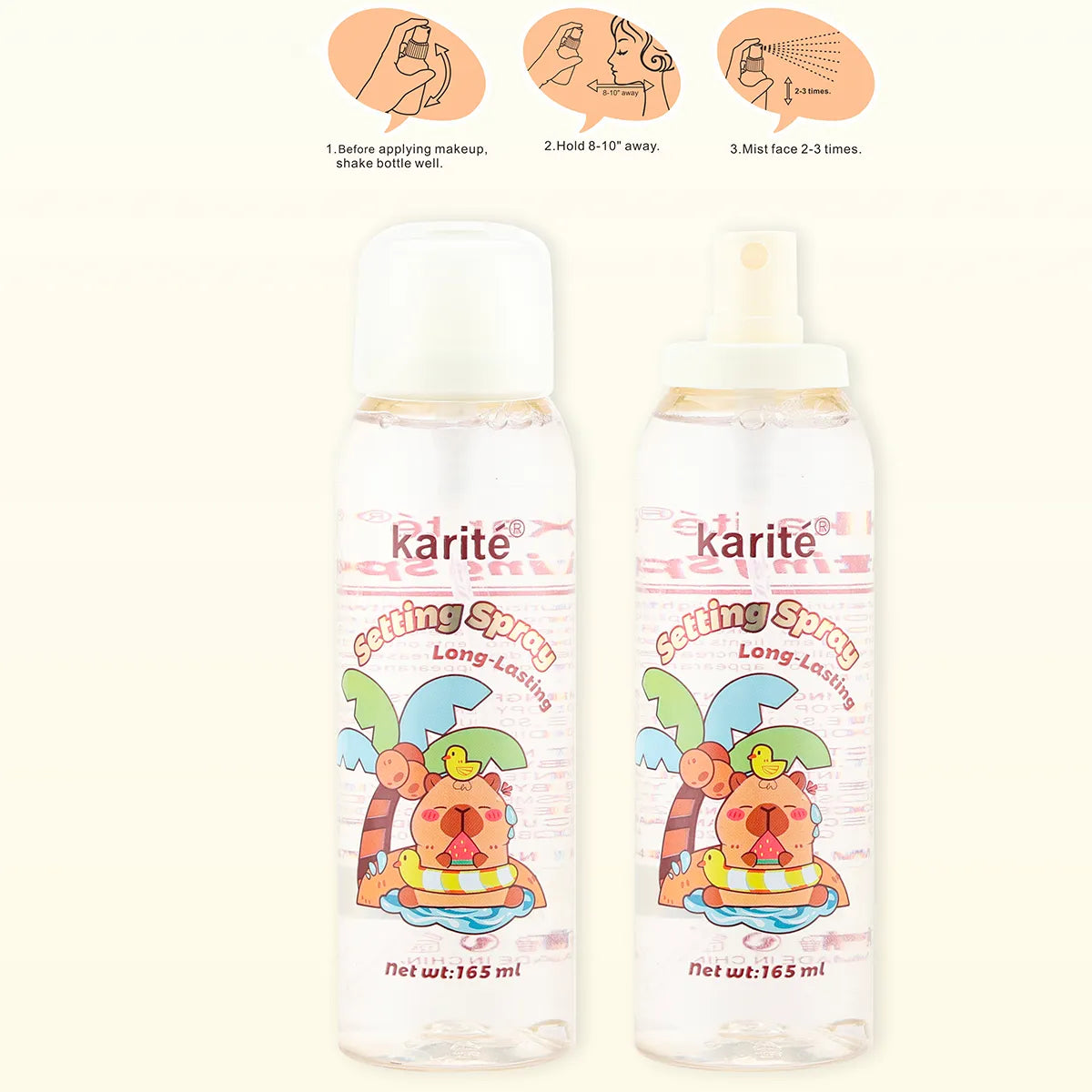 Spray Fijador de Maquillaje Larga Duración BEAR