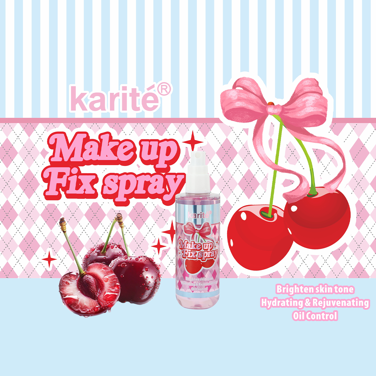 Spray Fijador de Maquillaje Sweet Cherry