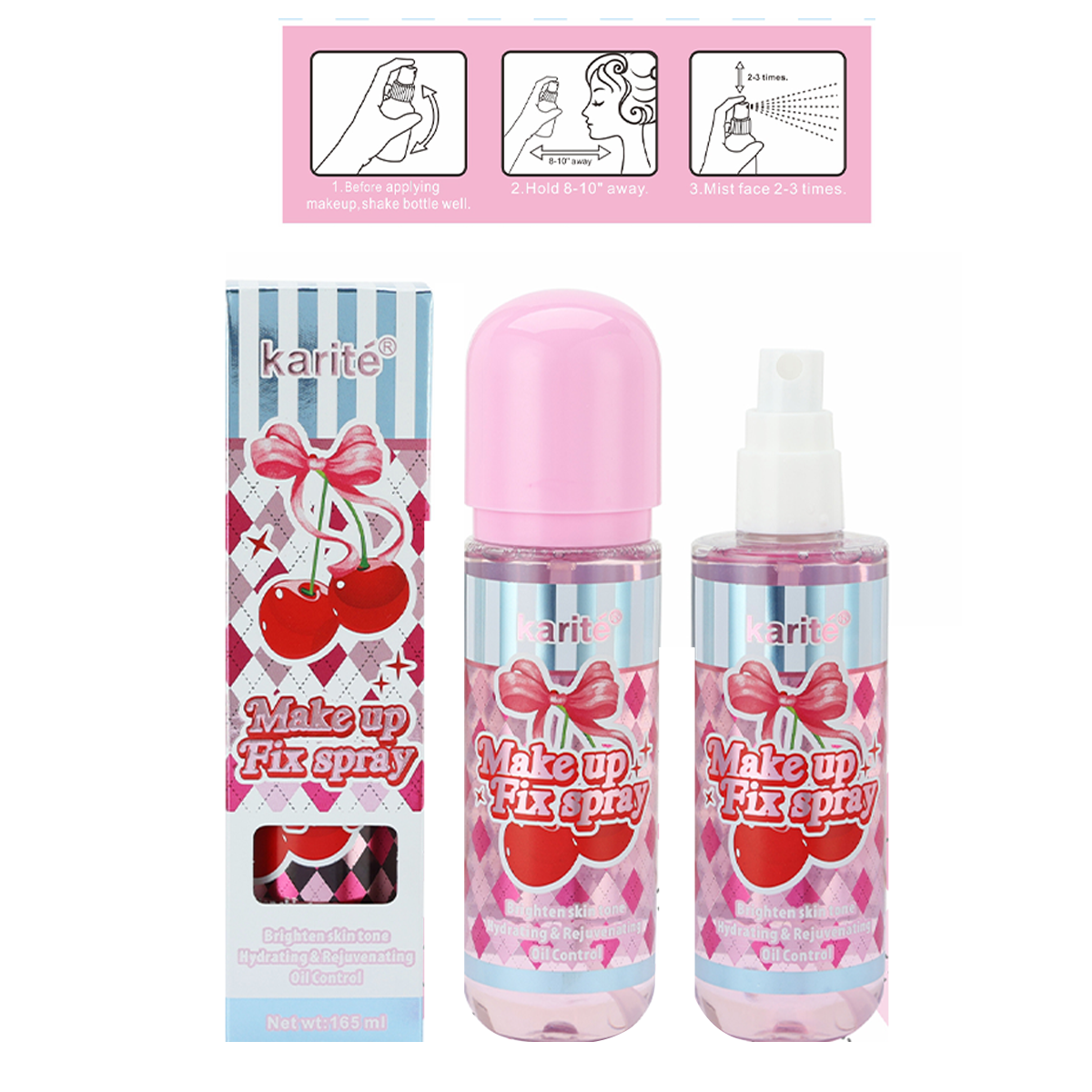 Spray Fijador de Maquillaje Sweet Cherry