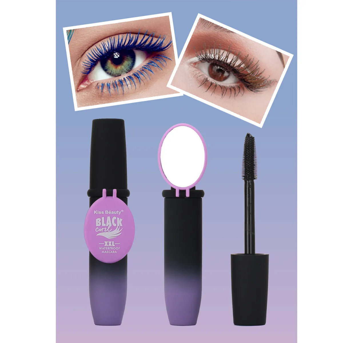 Máscara de Pestaña Impermeable Curvatura XXL