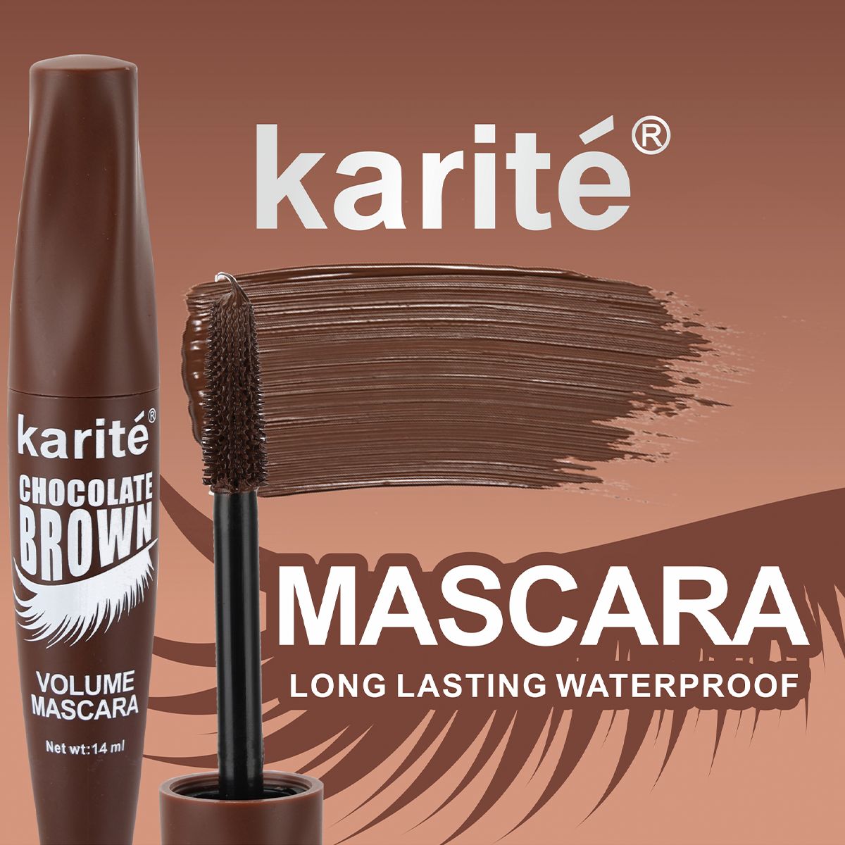 Máscara Volumen con Rizador Grueso e Impermeable, Secado Rápido.