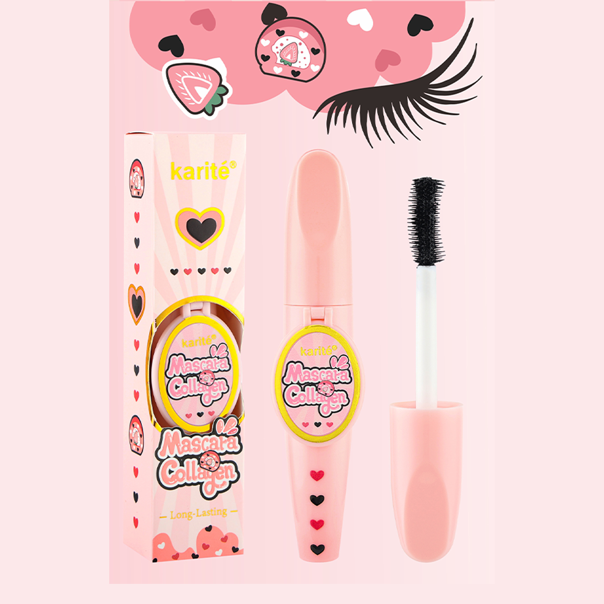 Máscara de Pestaña con Colágeno