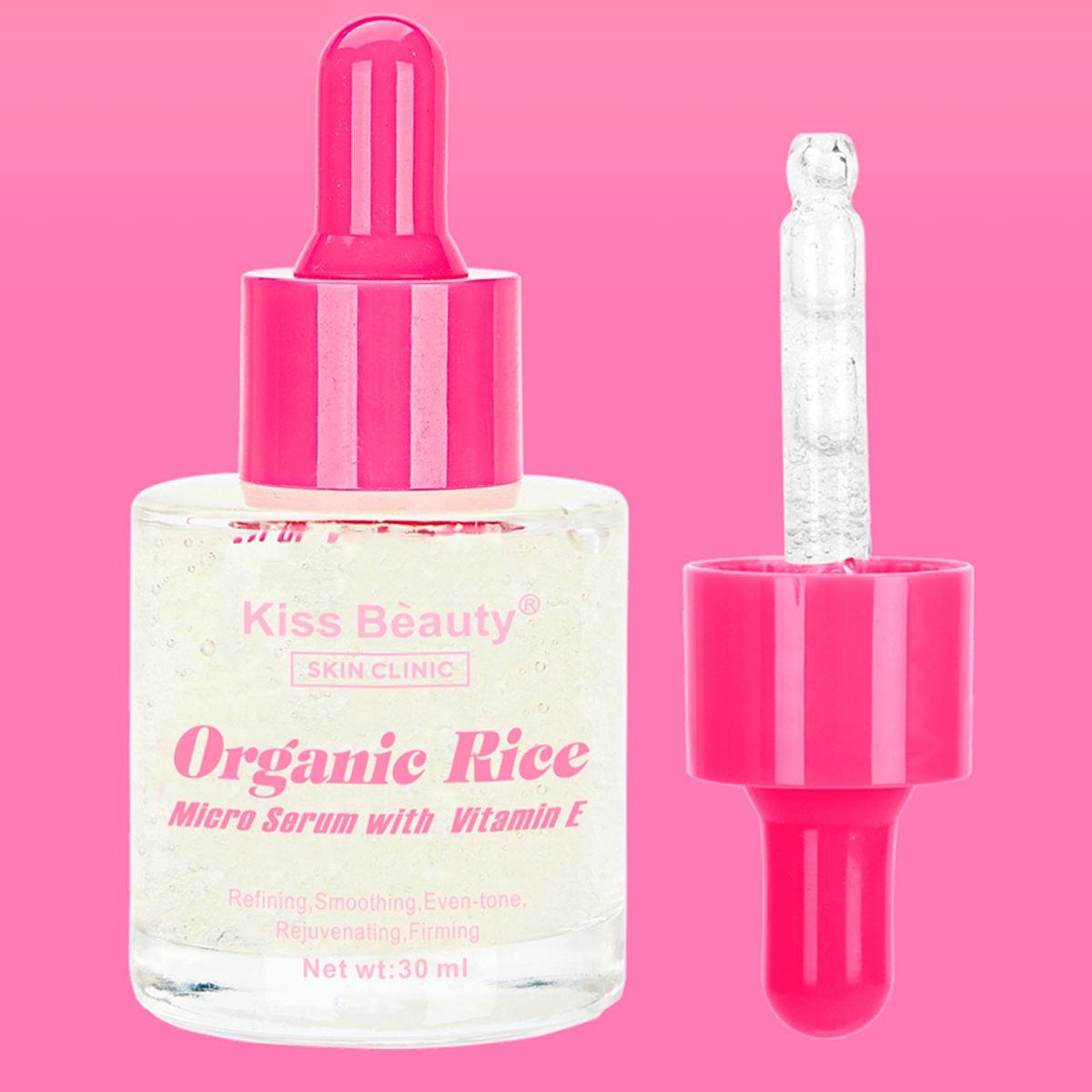 Micro Sérum con Pro-Colágeno/ Vitamina C/ Arroz Orgánico con Vitamina E, 30 ml