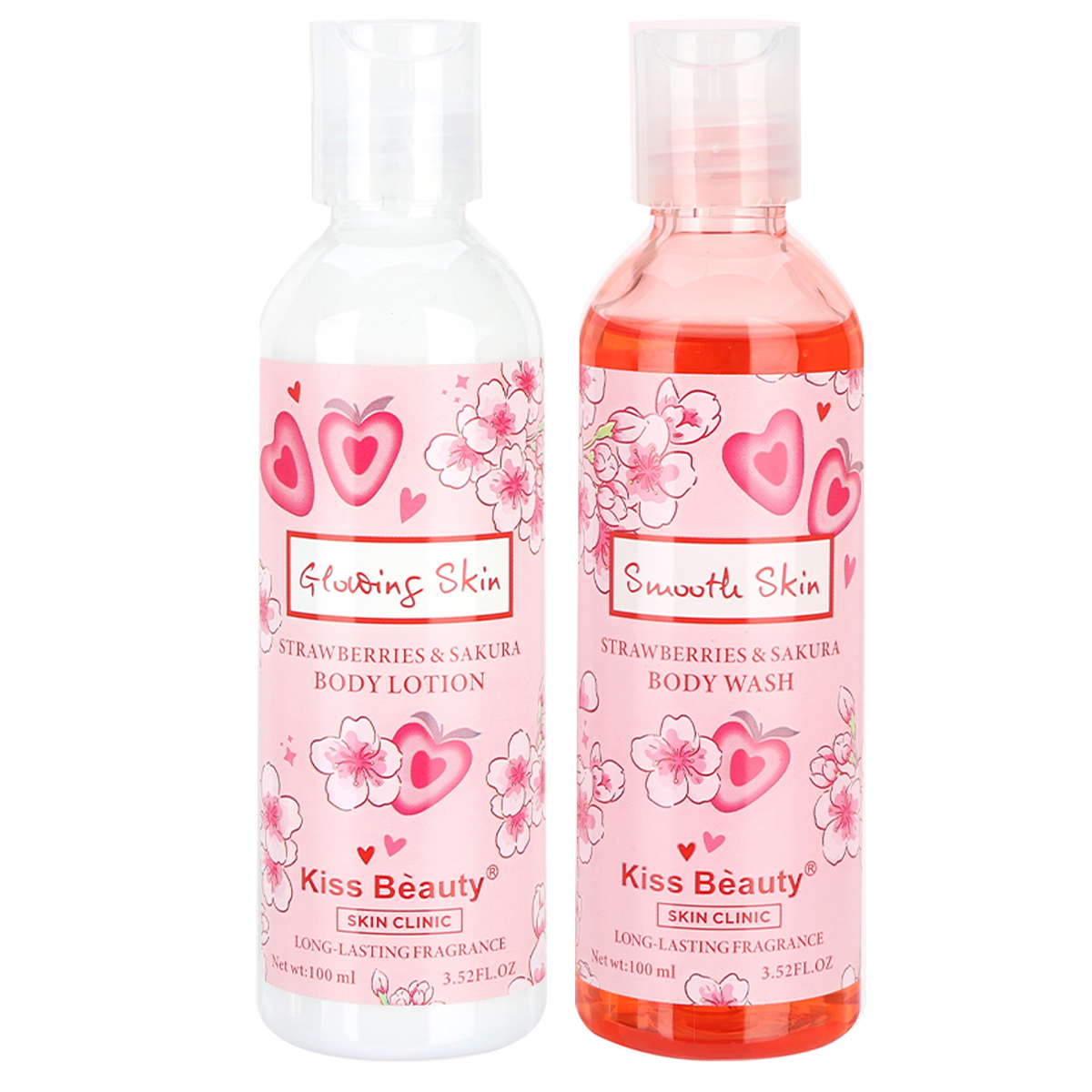 Gel de Baño & Loción Corporal ( Fresa+Sakura)