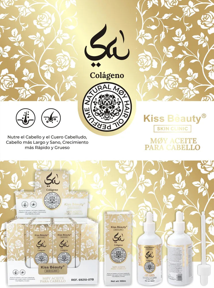 Esencia Árabe Aceite para Cabellos con Colágeno , Fragancia Árabe. Ambientado en Perfume Yara Moy.