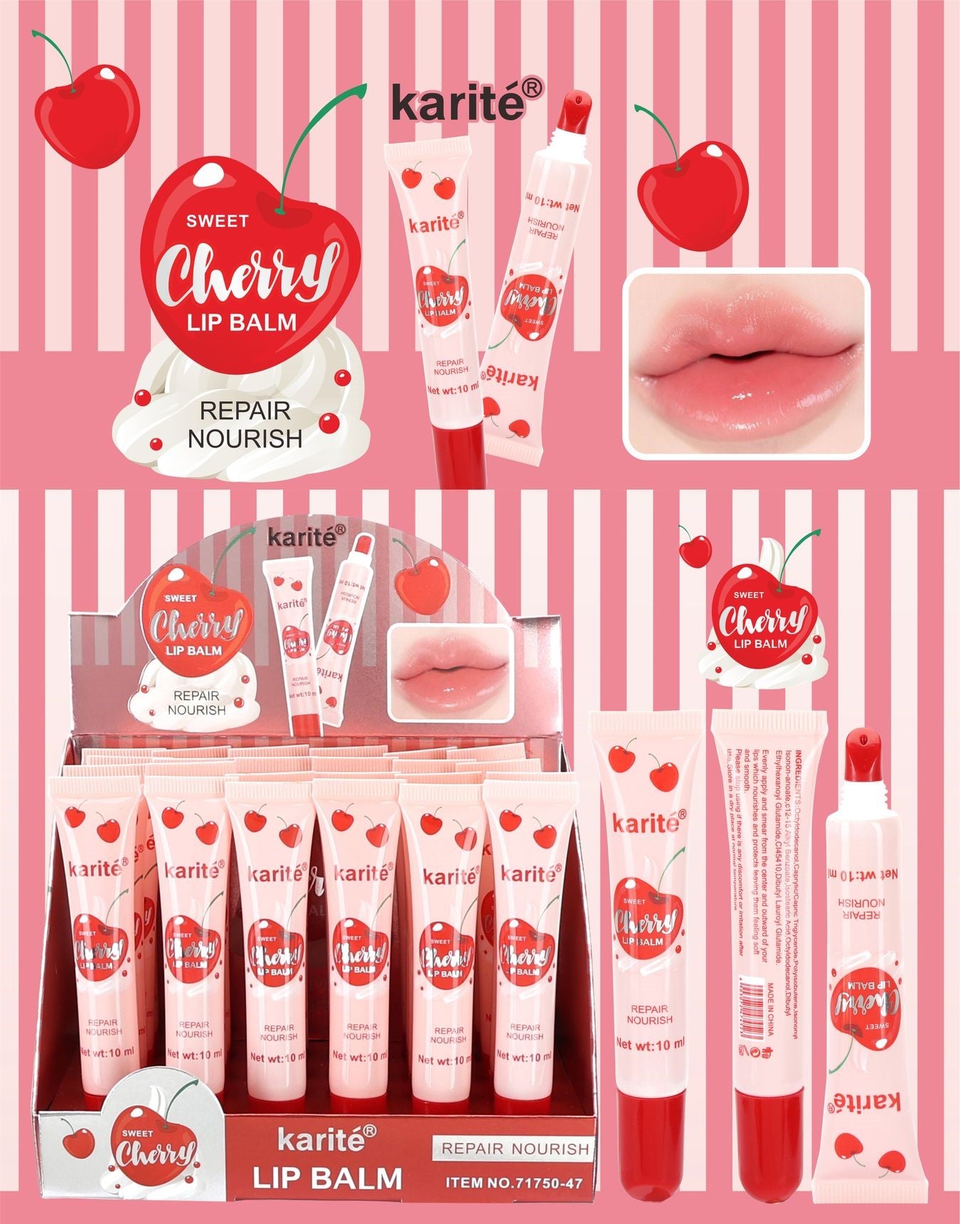 Lip Balm Sweet Cherry Nutre y Repara