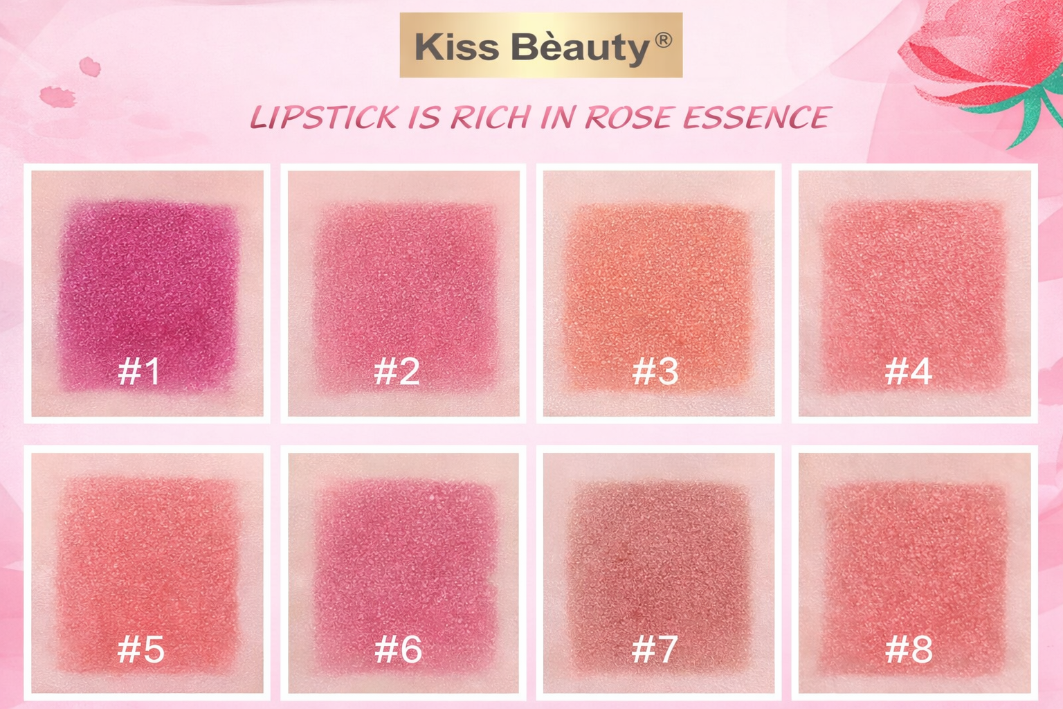 Labial Hidratante con Esencia de Rosa – Barra de Labios Cremosa, Nutritiva y de Larga Duración (3.5 g)