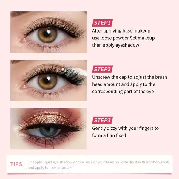 Sombra de Ojos Líquido Purpurinas