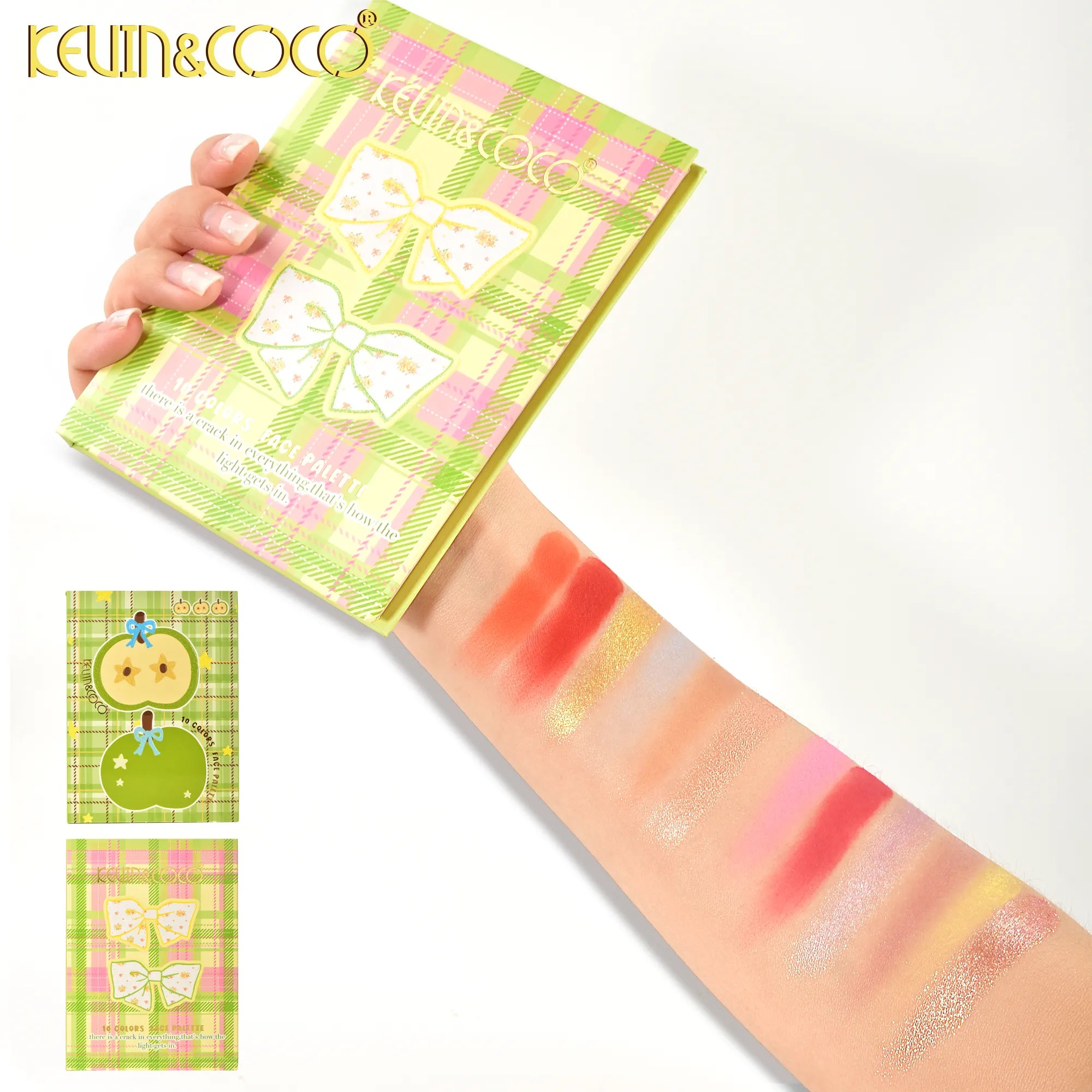 Paleta de 10 Colores Frescos de Lima y Limón