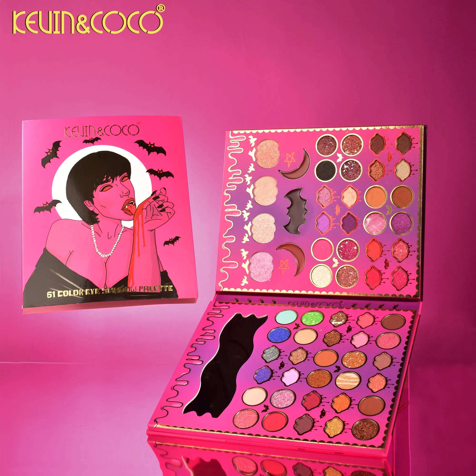 Paleta de Sombras de Ojos de 61 Colores de Vampire Girl