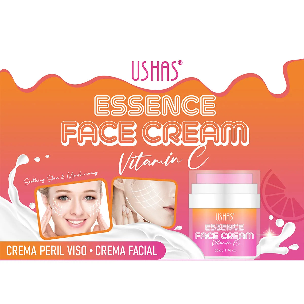 Crema Facial Hidrante Radiante Antioxidante con Vitamina C