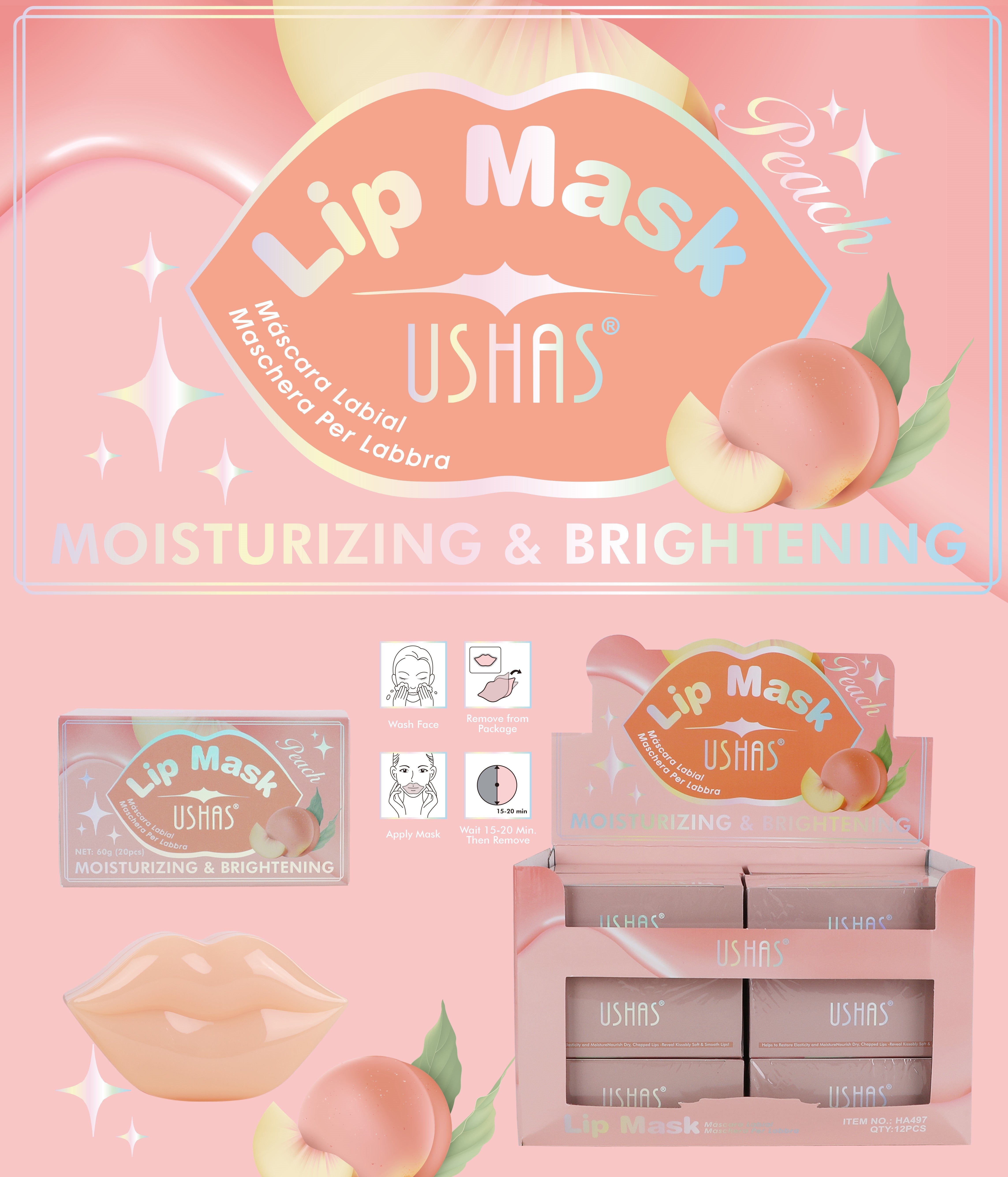 Mascarilla Labial Hidratante Reparador