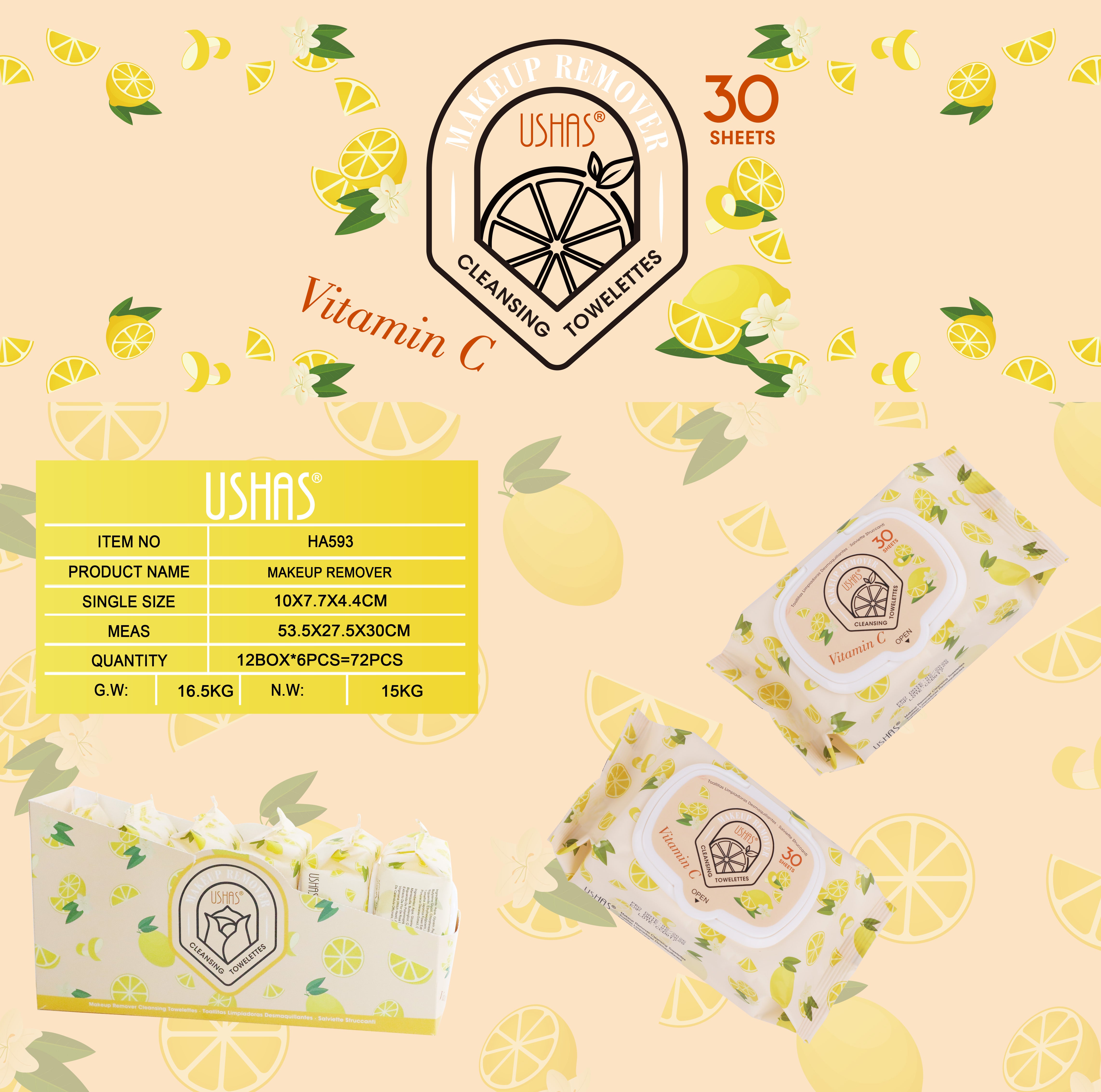 Toallitas Desmaquillantes 30 Unidades