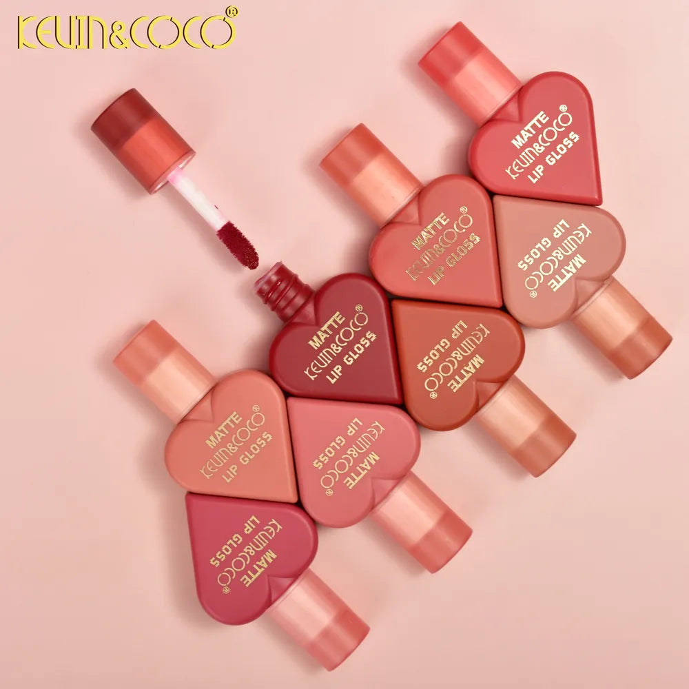 Love Garden - Juego de 8 brillos labiales resistentes al agua