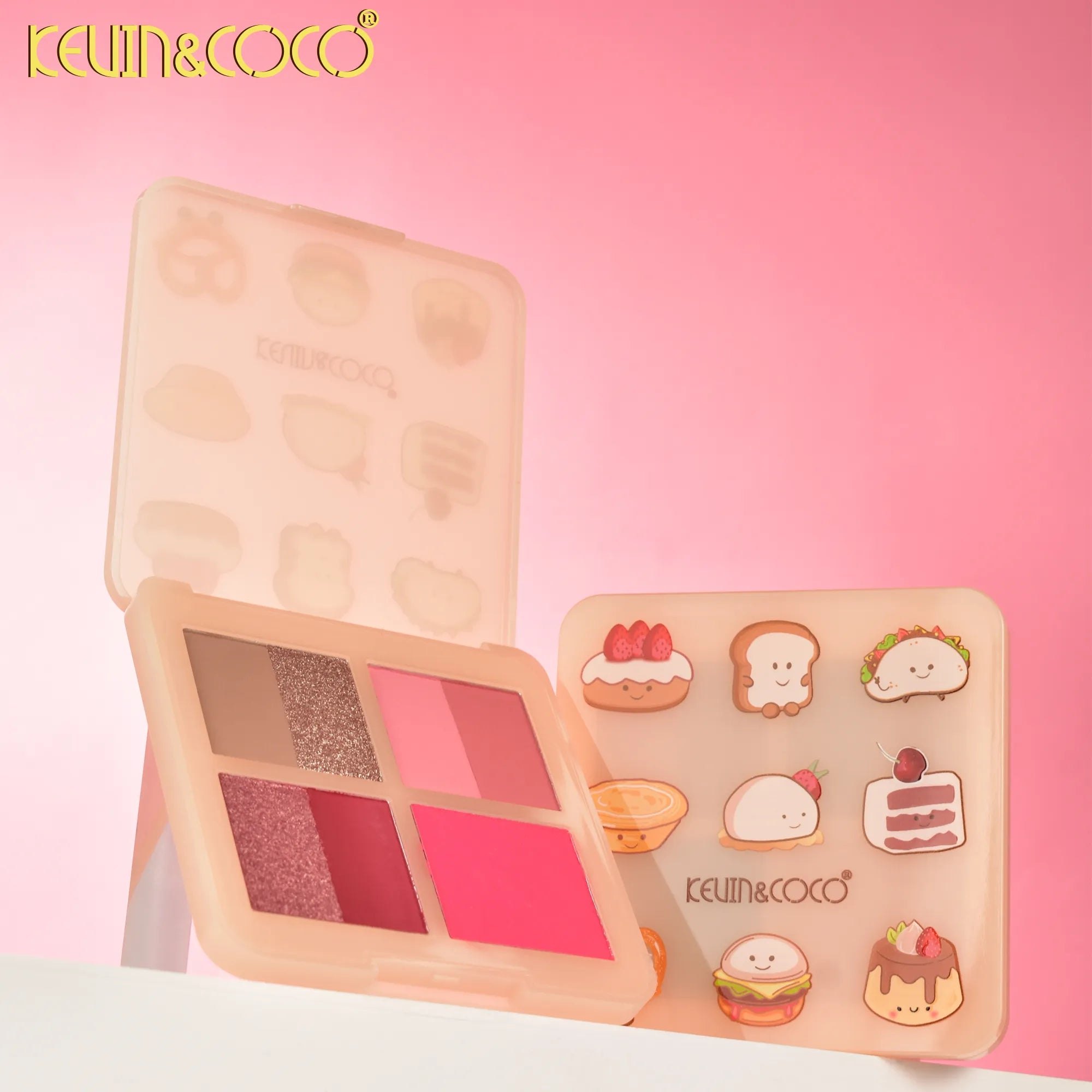 Paleta de Sombra de Ojos y Coloretes en 6 Tonos Colección Cream Dessert