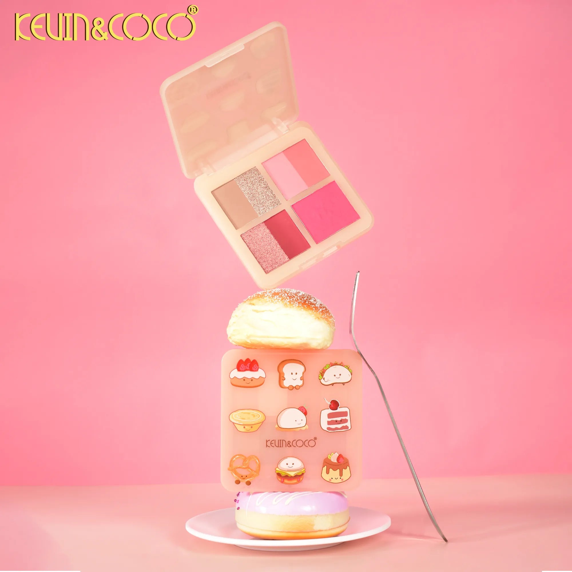 Paleta de Sombra de Ojos y Coloretes en 6 Tonos Colección Cream Dessert