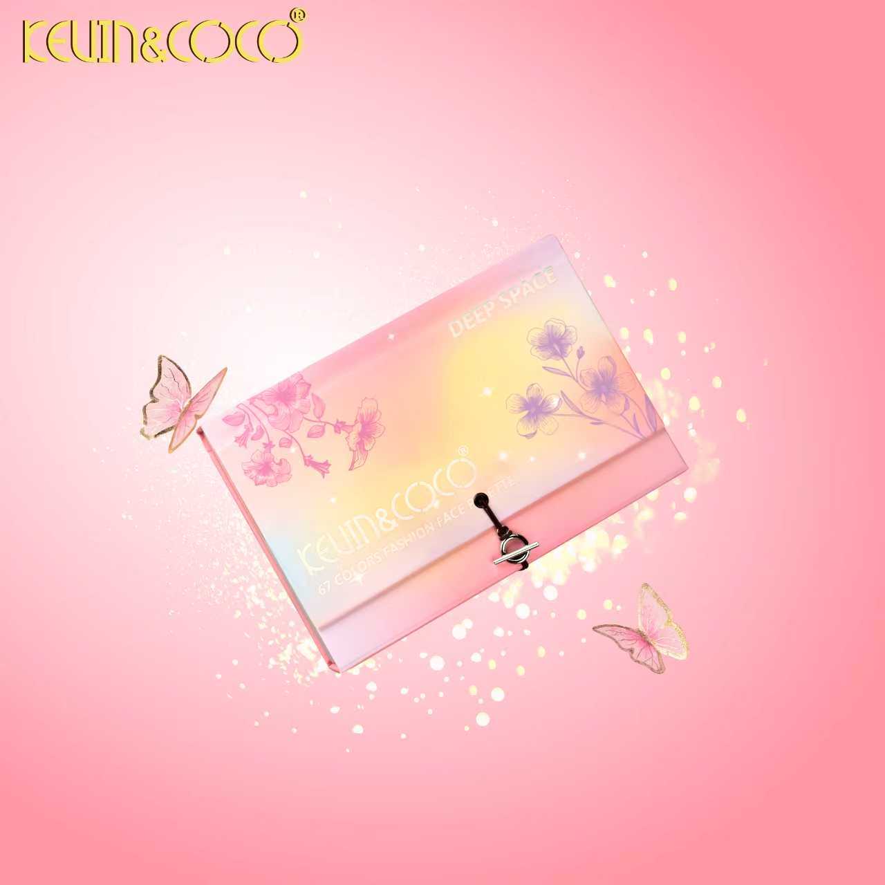 Paleta de Maquillaje Deep Space 67 Tonos , 67 Colors Face Palette Deep Space