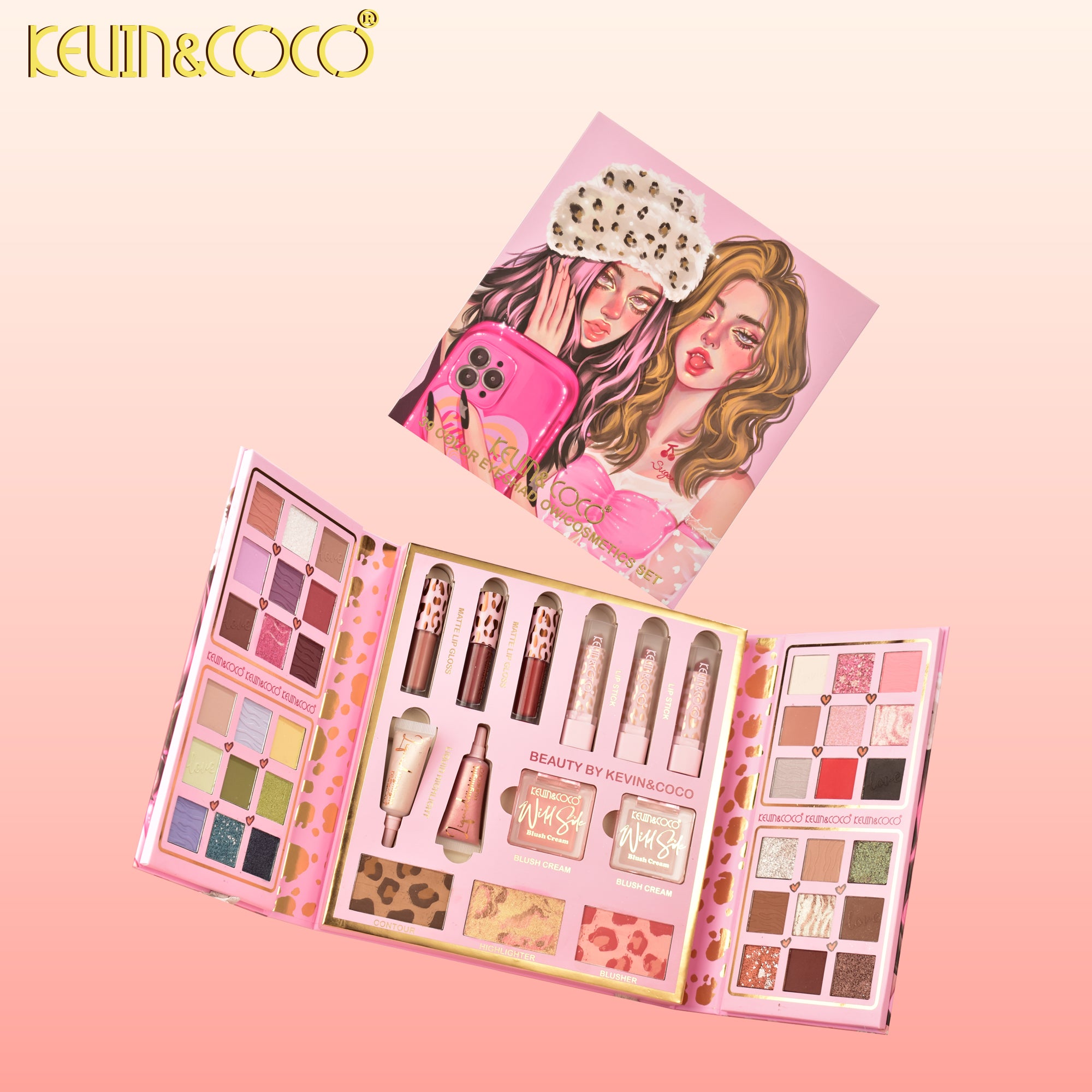 Paleta de Maquillaje de 39 Tonos