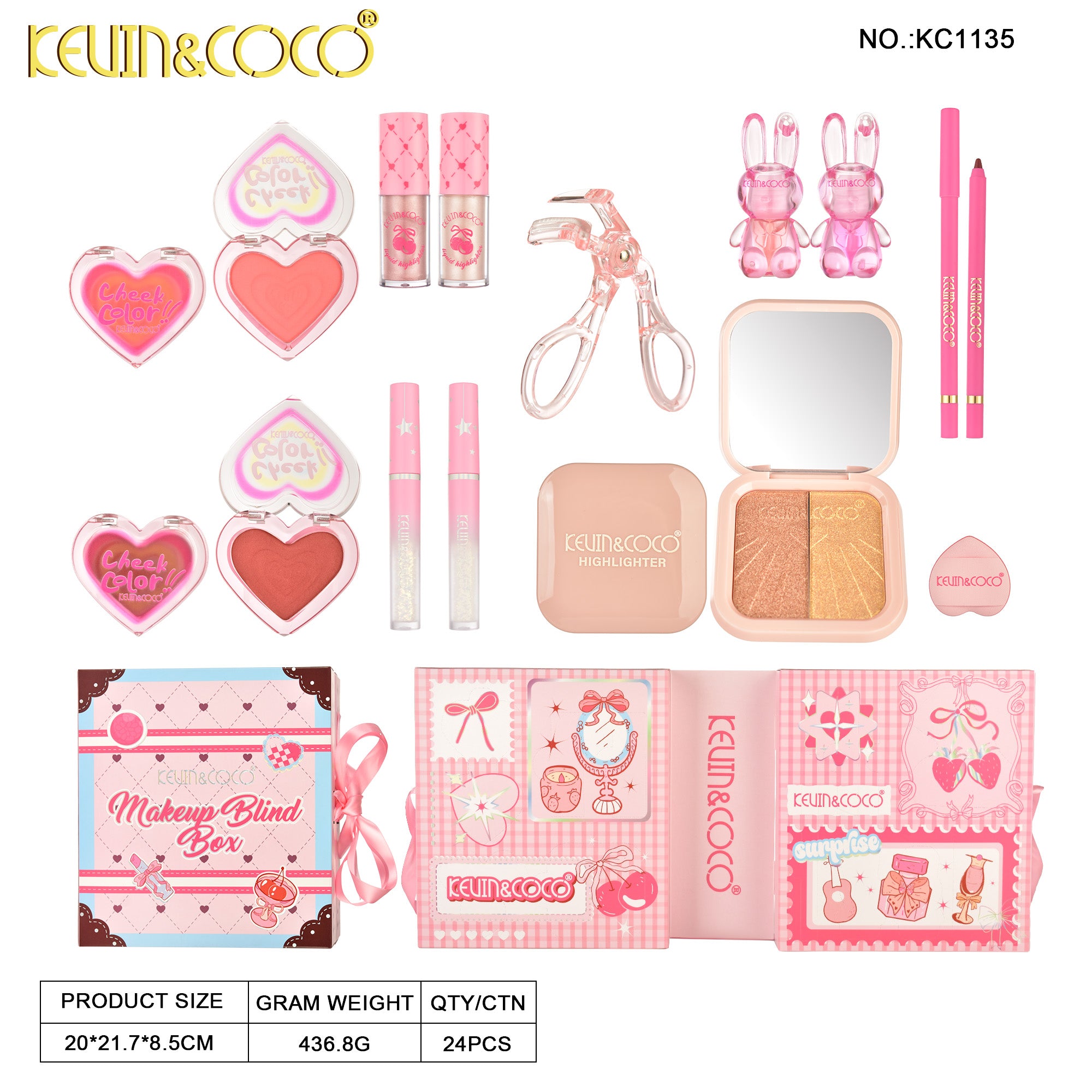 Makeup Blind Box, Caja Sorpresa de Maquillaje.