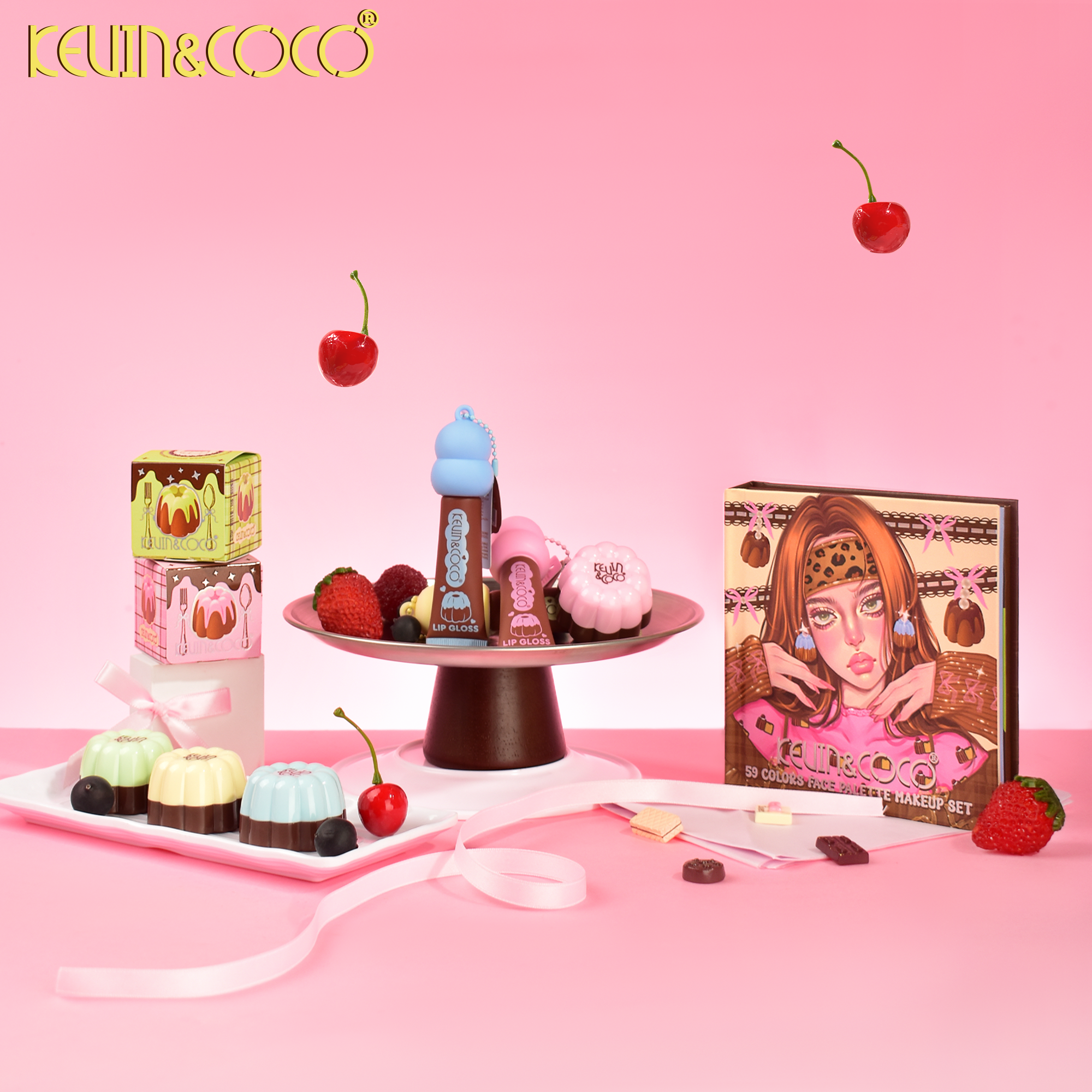 Mascarilla labial Canelé Serie Tubo con sabor a chocolate