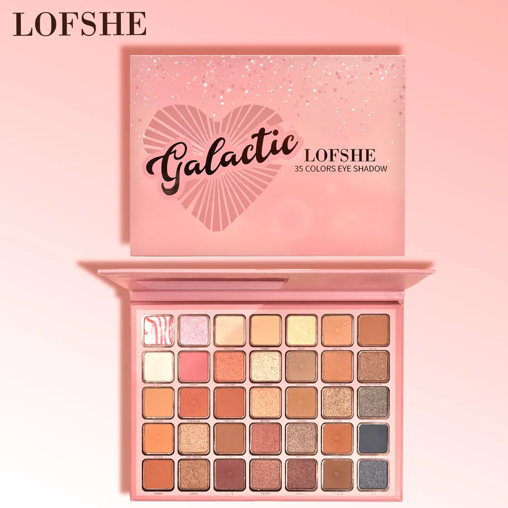 LOFSHE Paleta de Sombra de Ojos de 35 Tonos