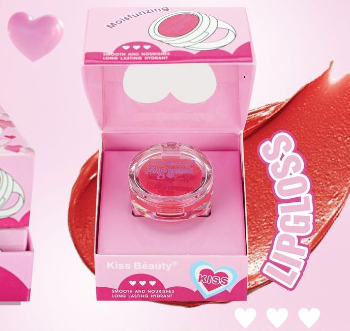 Ring Lip Gloss. Lip Gloss en Formato Anillo o Colgante. Hidratante.