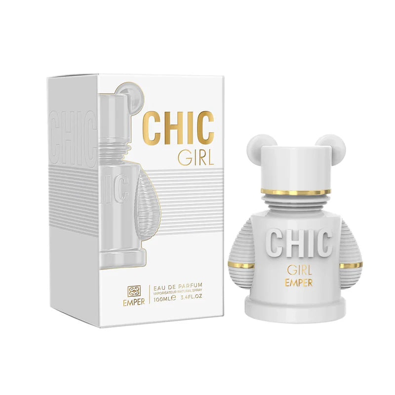 Emper Chic Girl Eau de Parfum para Mujer 100 Ml, Perfume Árabe de Larga Duración.