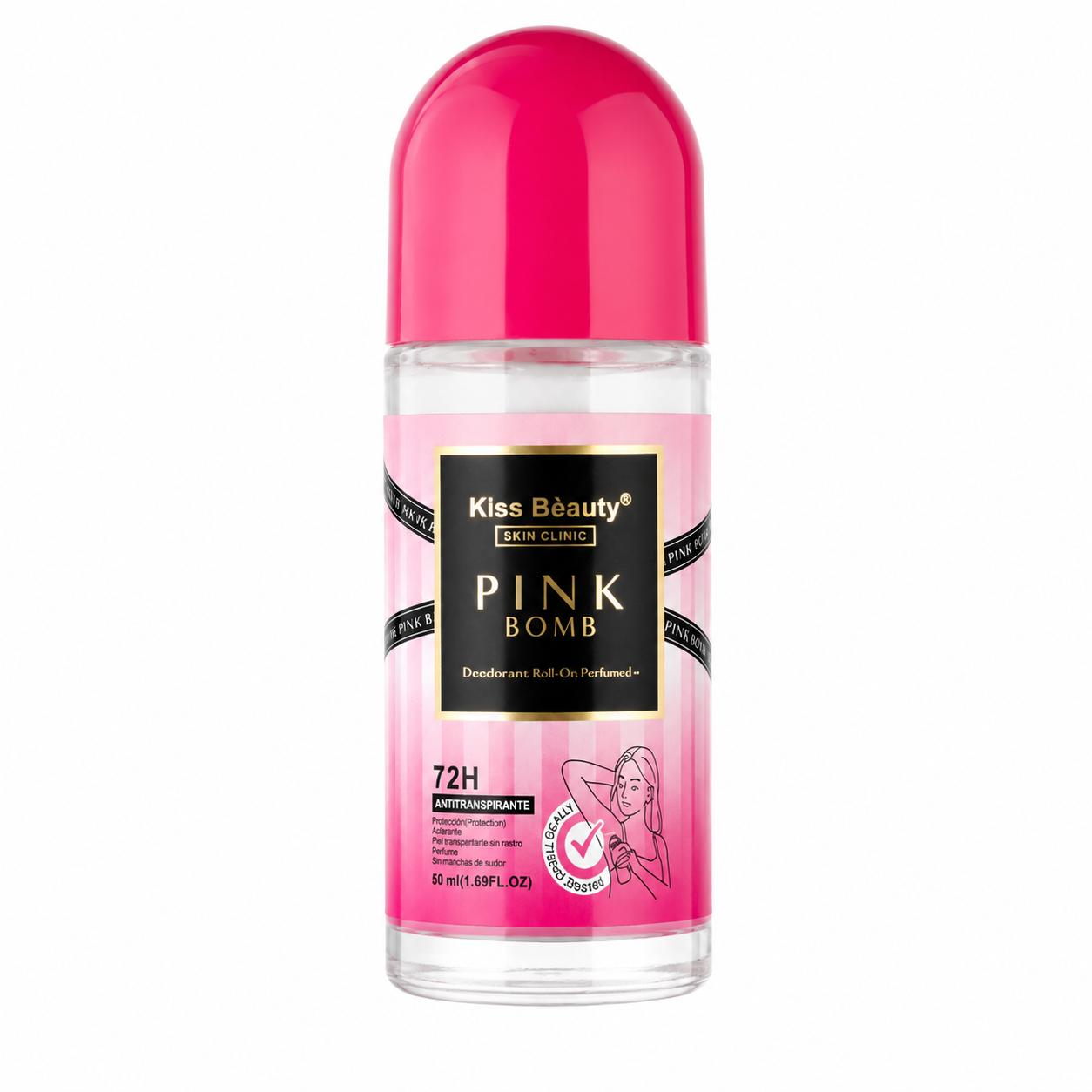 Desodorante Roll-On Perfumado 72H para Mujer. Inspirado en Perfumes de Moda.