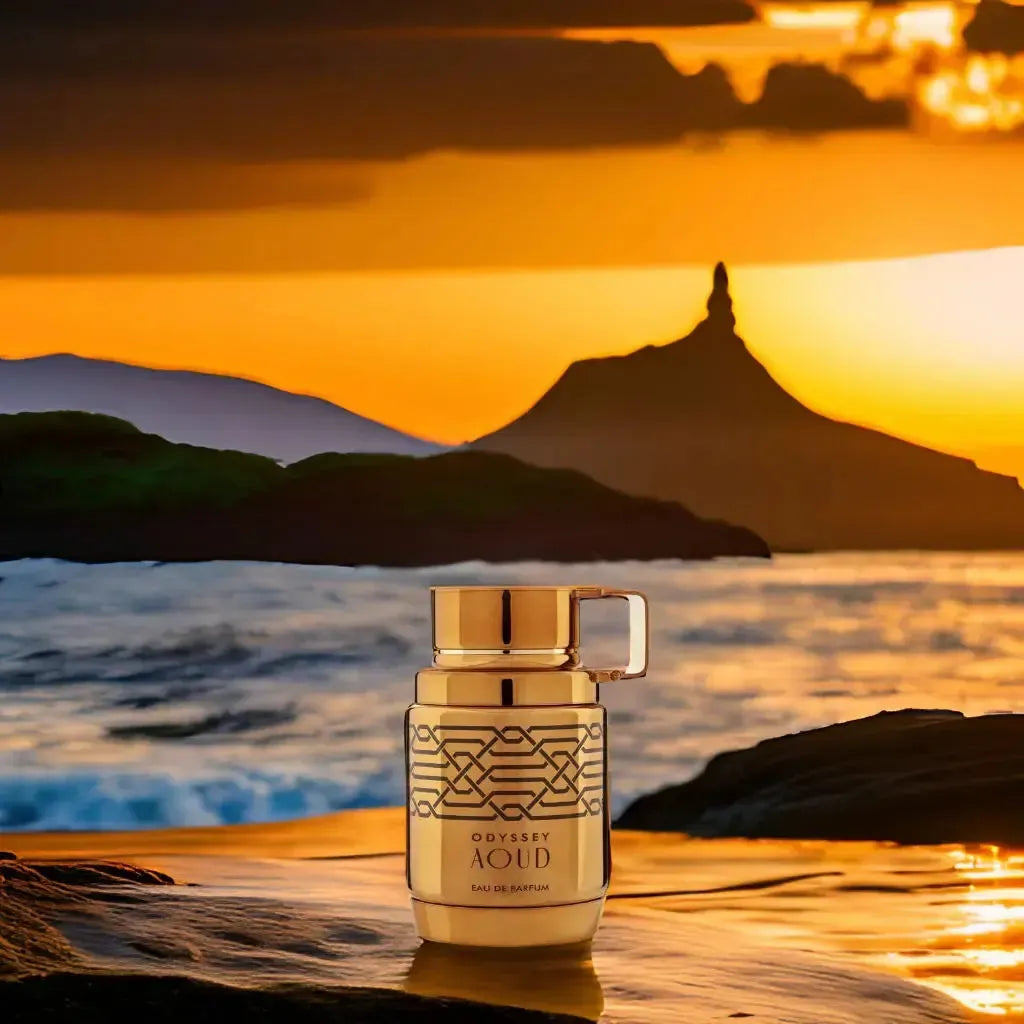 Perfume Árabe Odyssey Aoud de Armaf, Eau de Parfum para Hombre, Larga Duración, 100 ml.