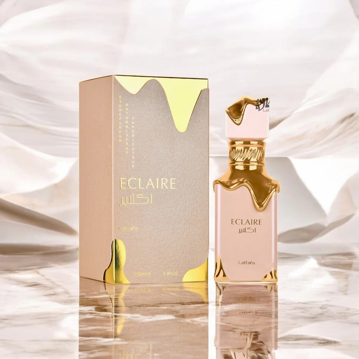 Eclaire Lattafa Perfumes para Mujeres , Eau de Parfum 100 ml, Perfume Árabe de Larga Duración.
