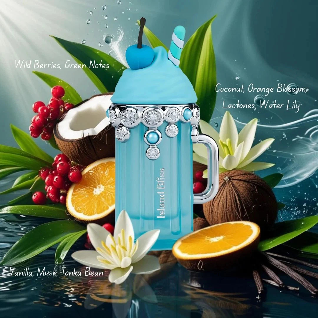 Island Bliss Armaf para Mujeres, Eau de Parfum 100 ml, Perfume Árabe Larga Duración.