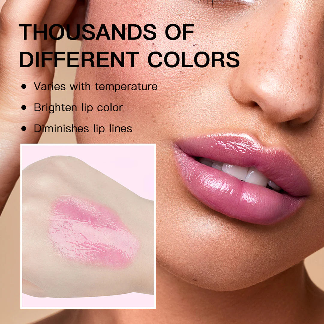 Lip Balm Cristal Mágico, Bálsamo Labial Mágico que Cambia de Color y que Activa con PH.