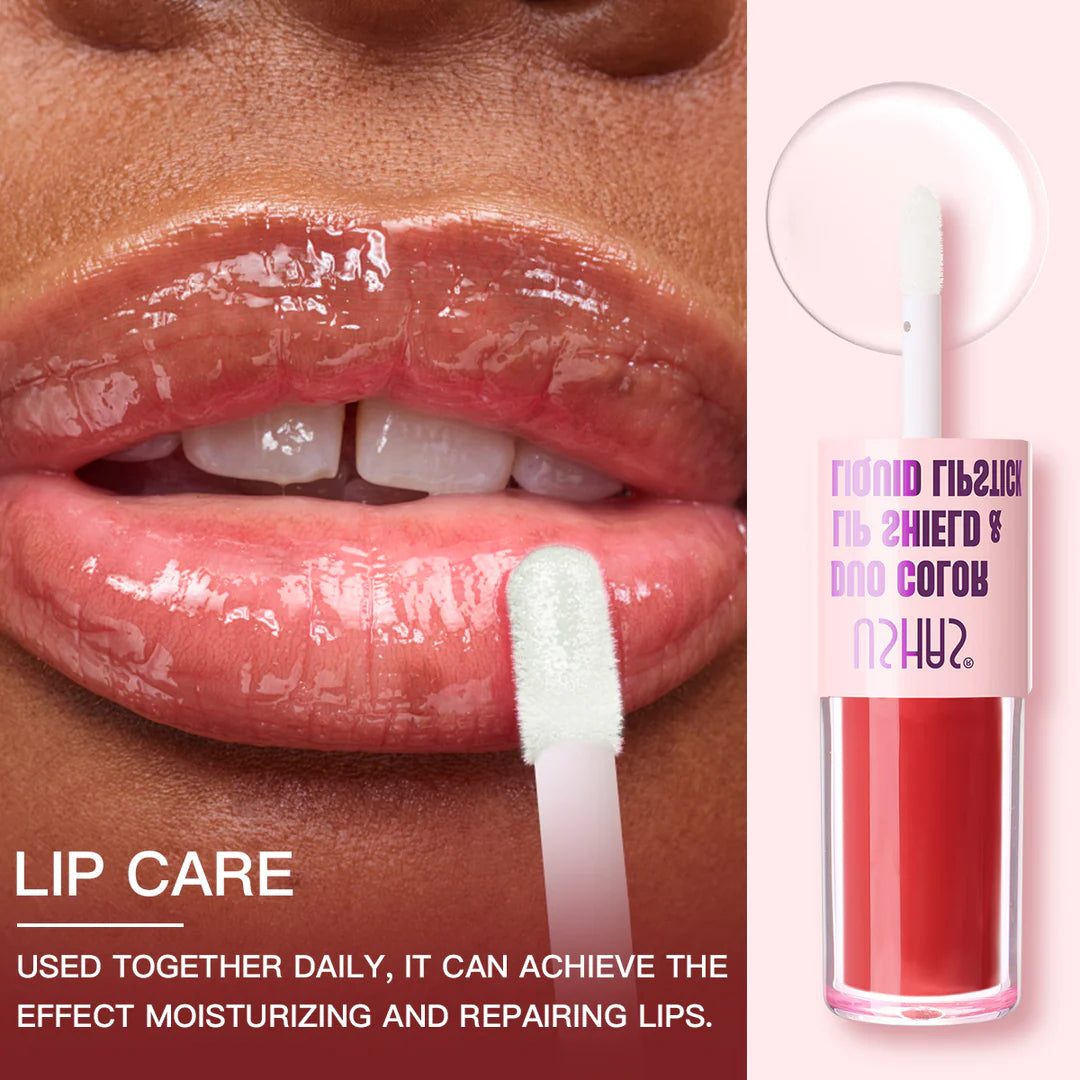 Lip Stick Doble, Brillo y Pinta Labios