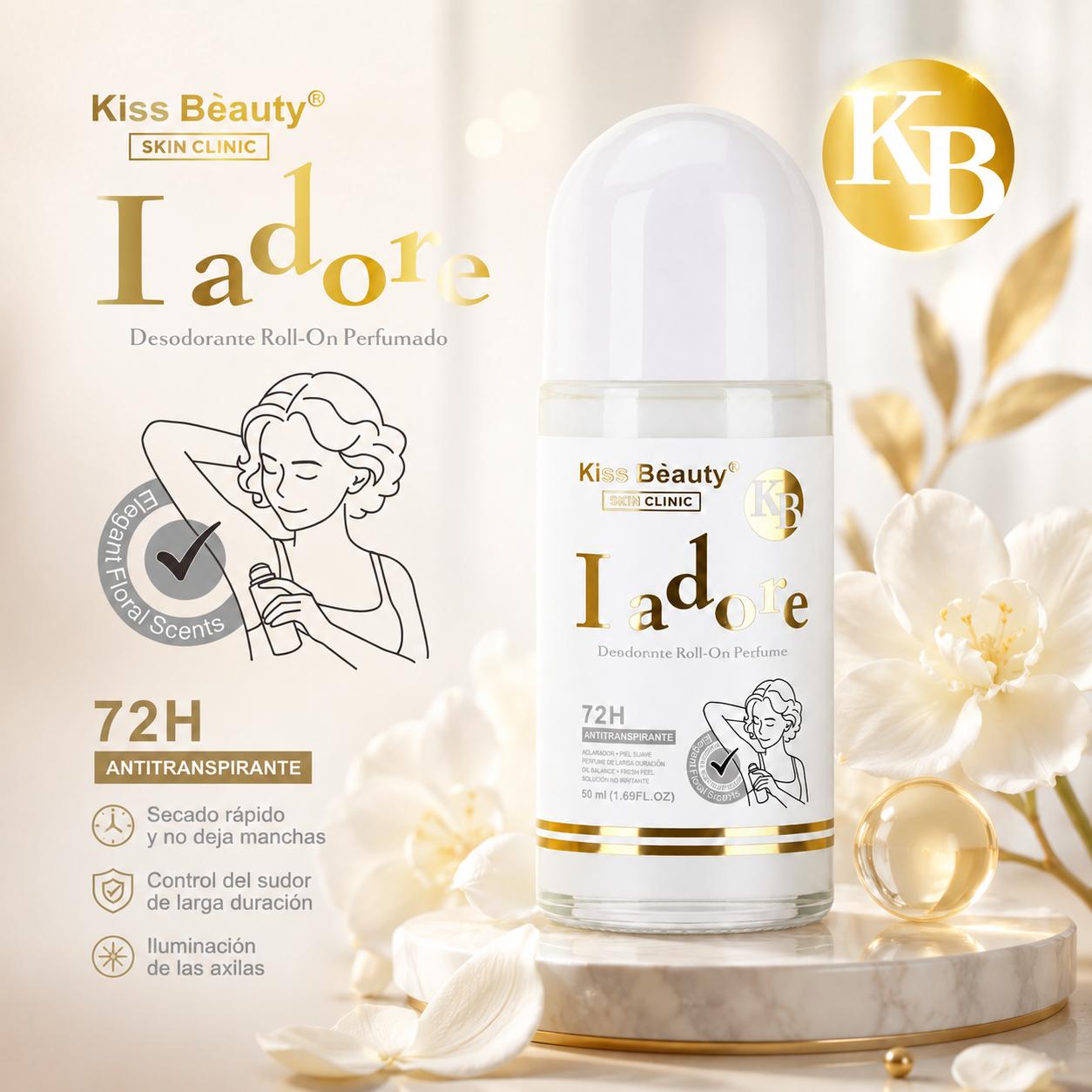 Desodorante Roll-On Perfumado 72H para Mujer. Inspirado en Perfumes de Moda.