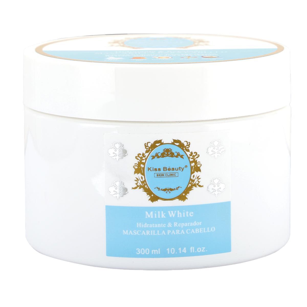 COLECCIÓN  MILK WHITE, Gama Completa de Skincare, Mascarilla Facial, Limpiador F - Mascarilla Capilar