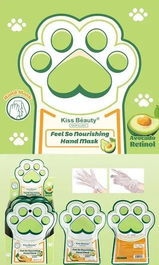 Mascarilla para Manos Nutritiva con Aguacate y Retinol