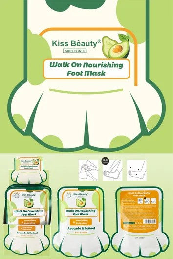 Mascarilla para Pies Nutritiva con Aguacate y Retinol