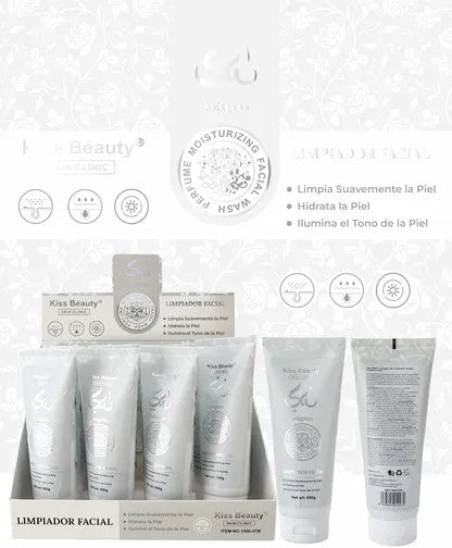 Esencia Árabe Limpiador Facial con Colágeno. Ambientado en Perfume Yara Moy.