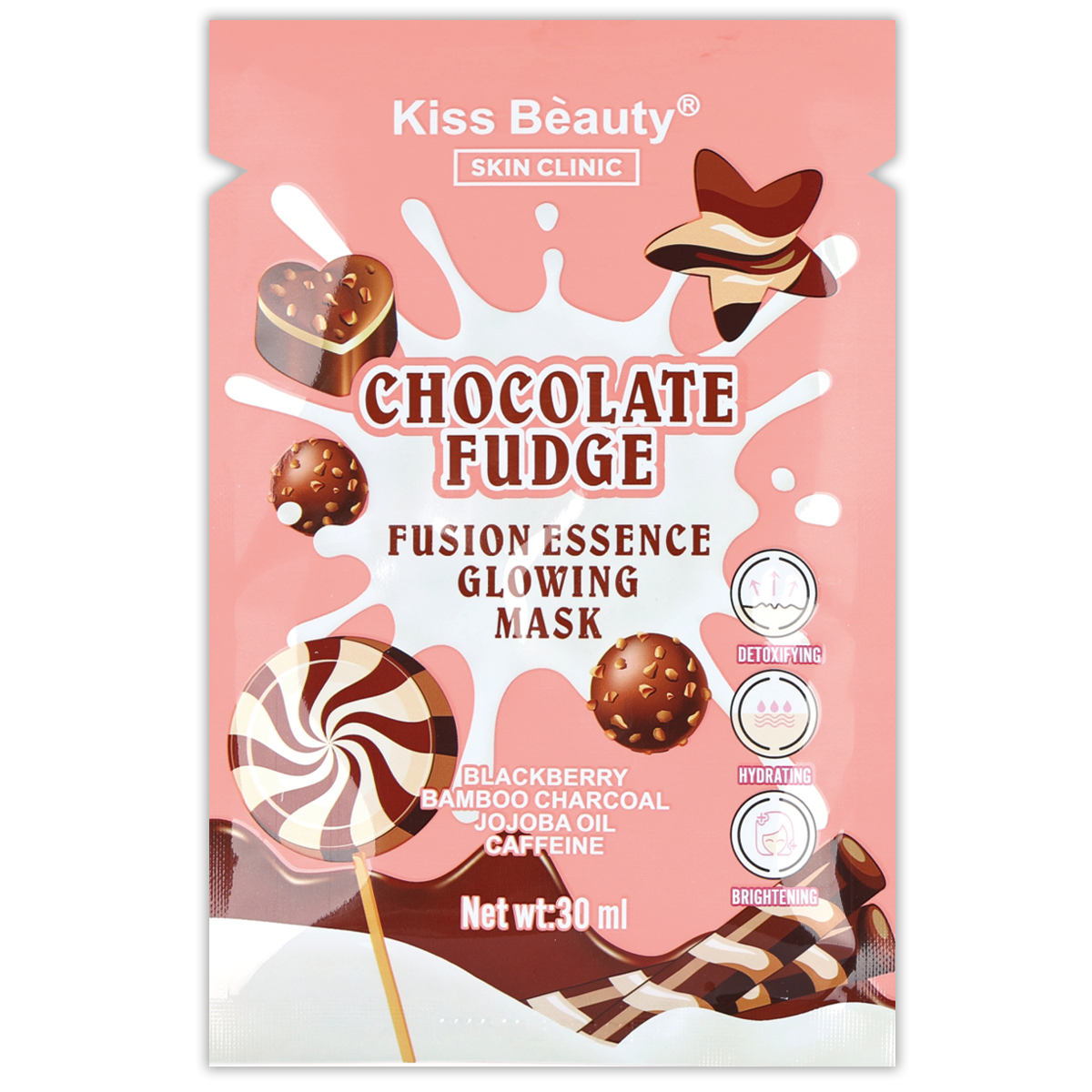 Mascarilla Facial Fantasy, Elasticidad, Hidratación, Reparadora.  30 ml