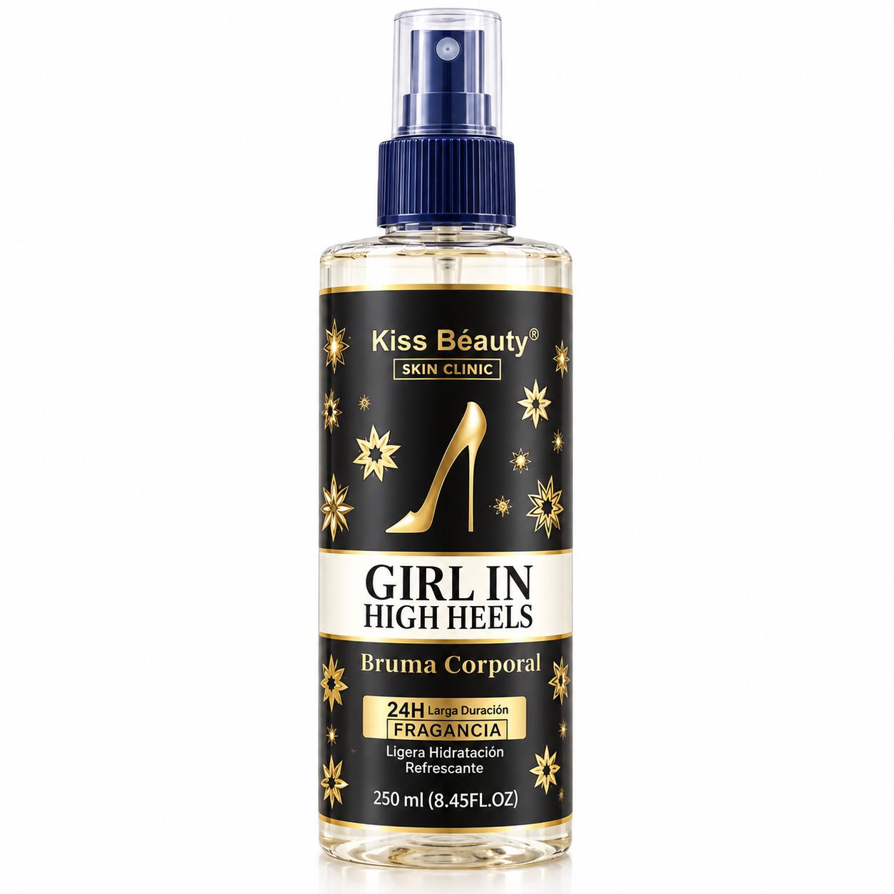 Serie Girl in High Heels – Colección de Cuidado Corporal, Capilar y Labial, Gel  - Bruma Corporal