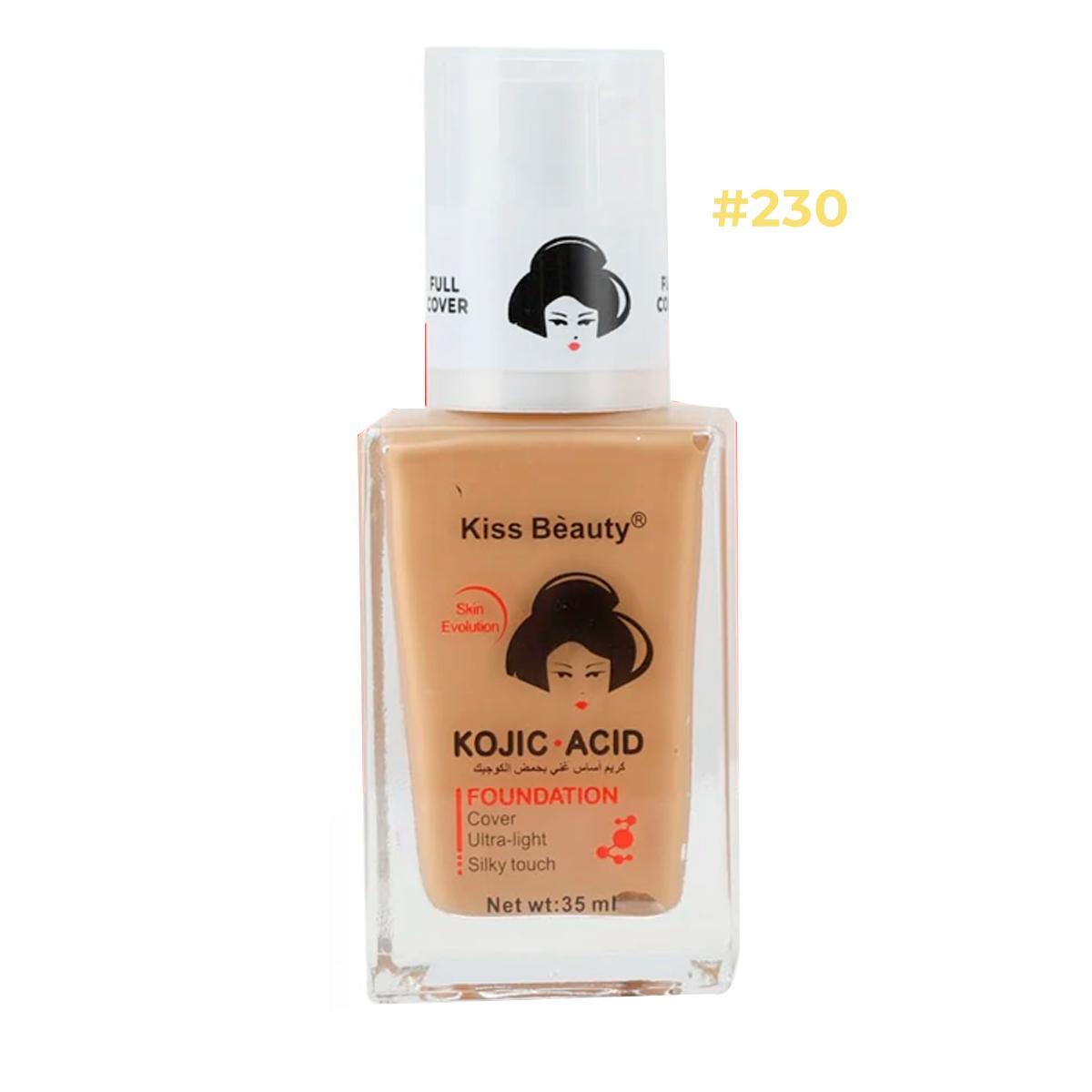 Skin Care Línea Coreana con Ácido Kójico (KOJIC ACID) , Función Despigmentante p - Base de Maquillaje #230