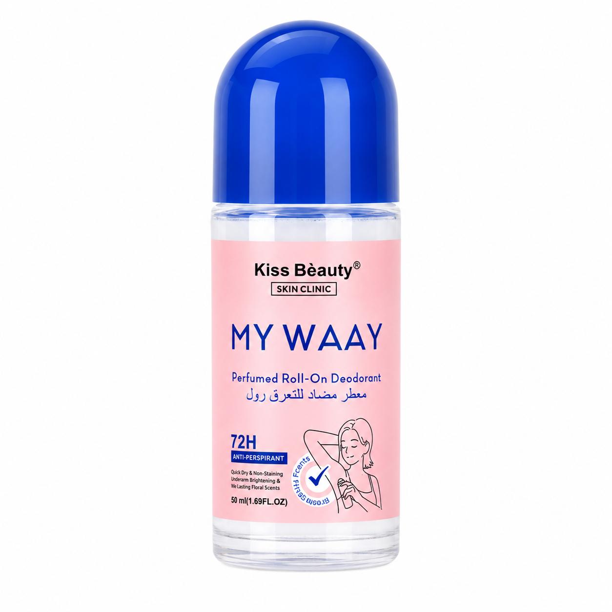 Desodorante Roll-On Perfumado 72H para Mujer. Inspirado en Perfumes de Moda.