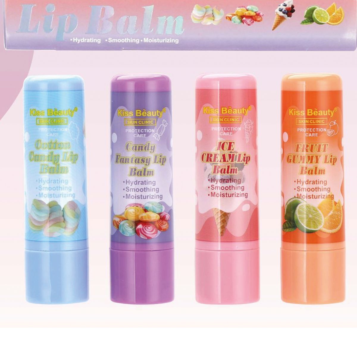 Bálsamo Labial  Hidratante con Olores Agradables