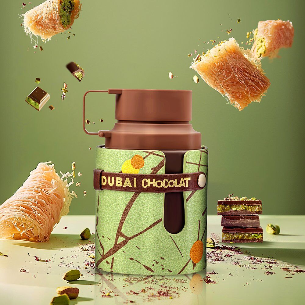 Odyssey Dubai Chocolat, Perfume Árabe Unisex Goloso e Irresistible de Larga Duración. Para Hombre y Mujer.