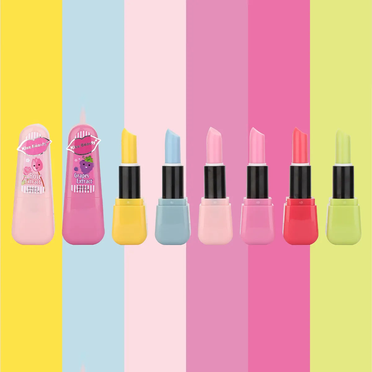 Barra Labial Lip Stick Mágico Cambia de Color Según Tempratura Perfumado