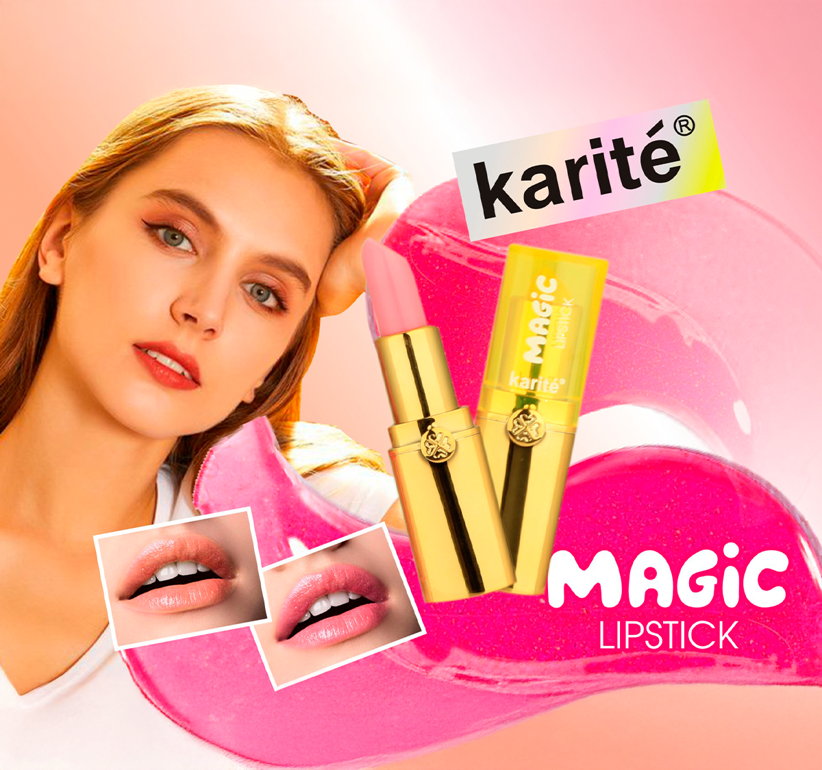 Labial Mágico Cambia de Color